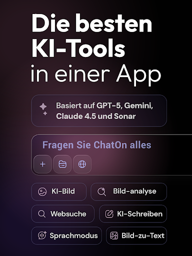 ChatOn - KI-Chat auf Deutsch Bildschirmfoto 26