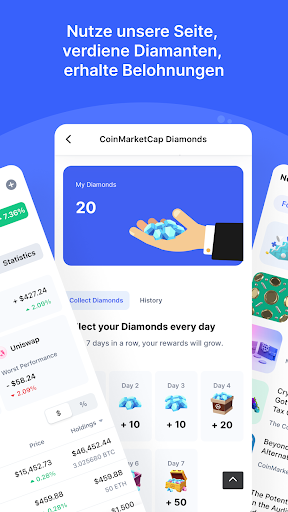 CoinMarketCap Krypto & Bitcoin Bildschirmfoto 4