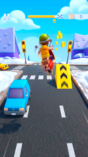 Paper Boy Race — 3D-Run-Spiele Bildschirmfoto 7