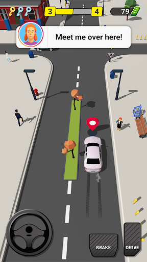 Pick Me Up 3D: Taxi-Spiel Bildschirmfoto 2