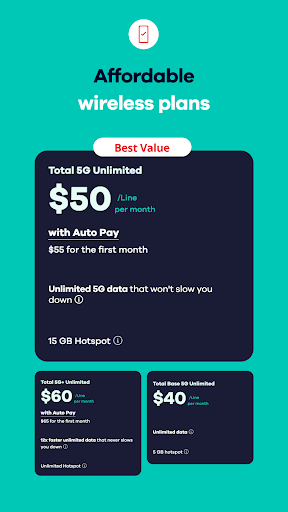 My Total Wireless: Account App Bildschirmfoto 3