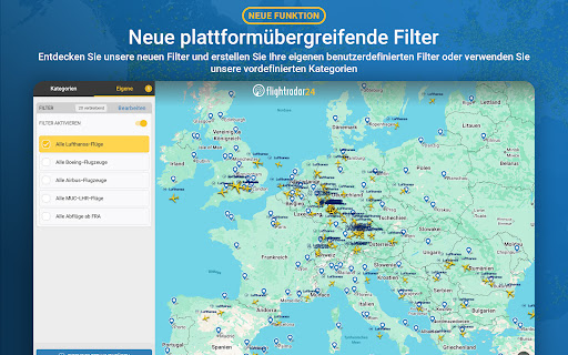 Flightradar24 - Flight tracker Bildschirmfoto 12