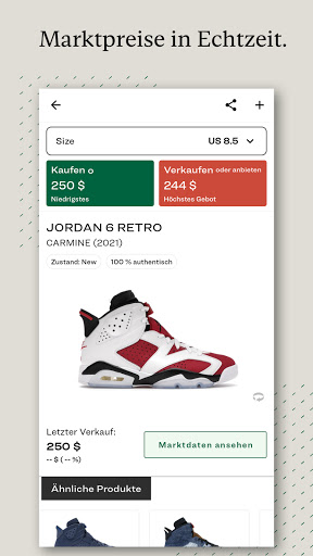 StockX – Sneaker & mehr Bildschirmfoto 6