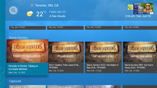 The Weather Network TV App Bildschirmfoto 6