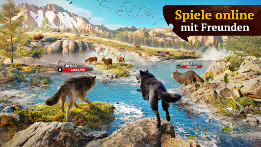 The Wolf: Tierspiele MMORPG Bildschirmfoto 6