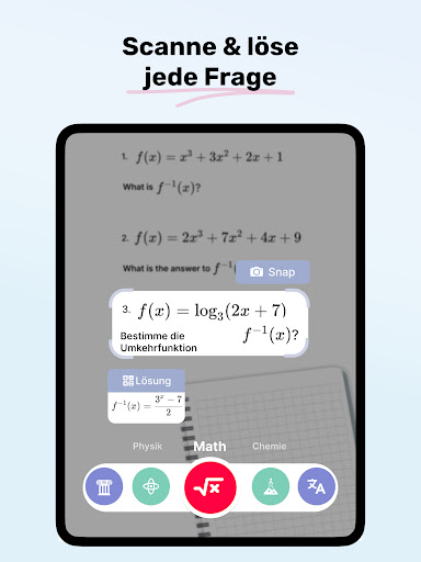 Homework AI – Mathe & Aufsätze Bildschirmfoto 8