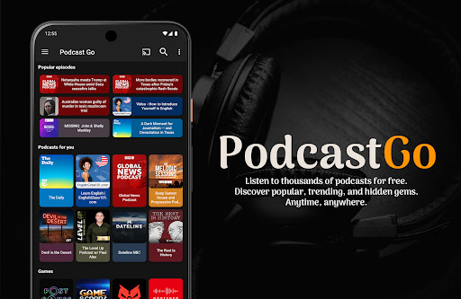 Podcast Go Bildschirmfoto 4