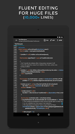 QuickEdit Text Editor Pro Bildschirmfoto 19
