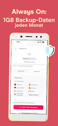 Holafly eSIM Unbegrenzte Daten Bildschirmfoto 6