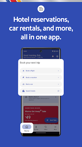 Southwest Airlines: Travel App Bildschirmfoto 3