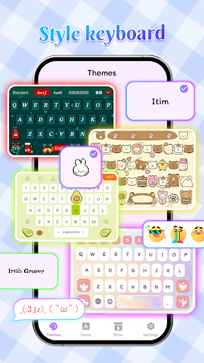 Keyboard Emoji & Sound Themes Bildschirmfoto 2