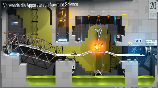 Bridge Constructor Portal Bildschirmfoto 12