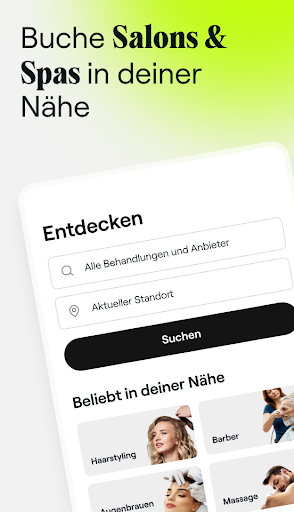 Fresha für Kunden Bildschirmfoto 1