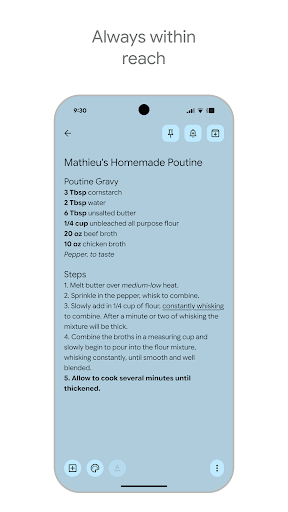 Google Keep – Notizen & Listen Bildschirmfoto 7