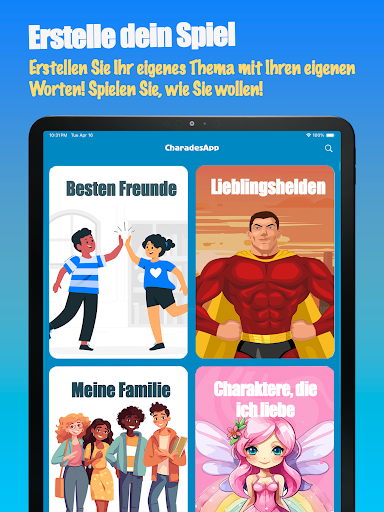 Scharade App - Wer bin ich? Bildschirmfoto 10
