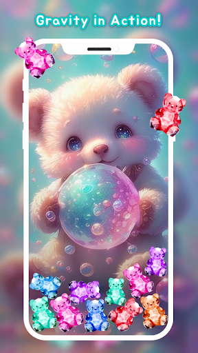 Glitter Wallpaper: Theme, Icon Bildschirmfoto 3