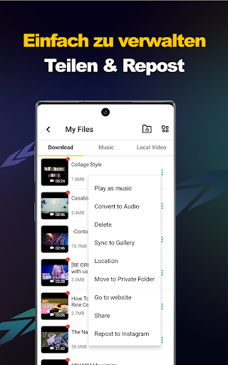 Video-Downloader & Saver HD Bildschirmfoto 18