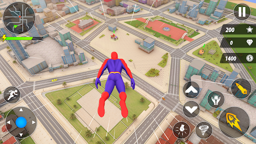 Spider Robot Hero Car Games Bildschirmfoto 16