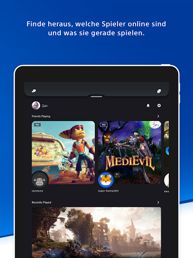 PlayStation App Bildschirmfoto 12