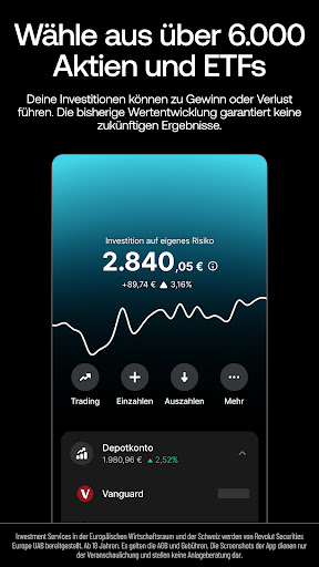 Revolut — Banking & Trading Bildschirmfoto 2