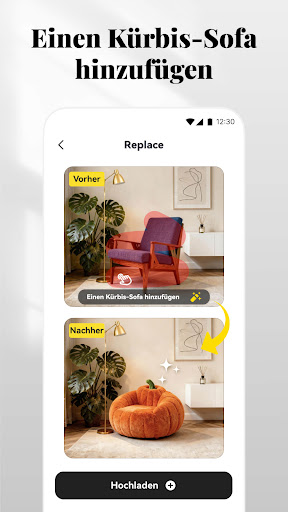 KI - Wohnungsdesign, DecAI™ Bildschirmfoto 4