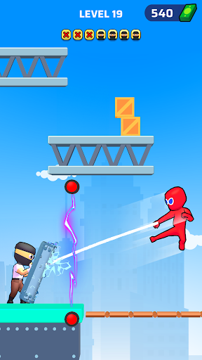 Webmaster: Stickman Superheld Bildschirmfoto 31