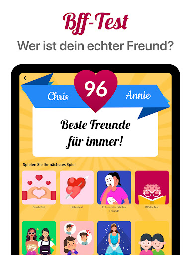 Freundschaft Test: BFF Test Bildschirmfoto 6