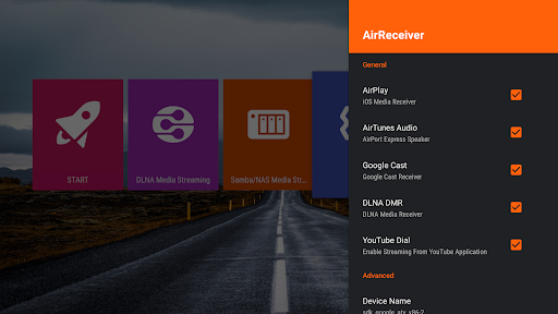 AirReceiver AirPlay Cast DLNA Bildschirmfoto 2