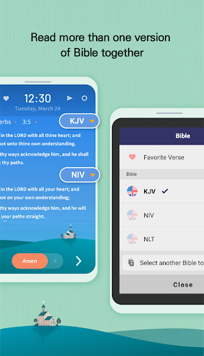 BitBible ENG -Lockscreen+Alarm Bildschirmfoto 3