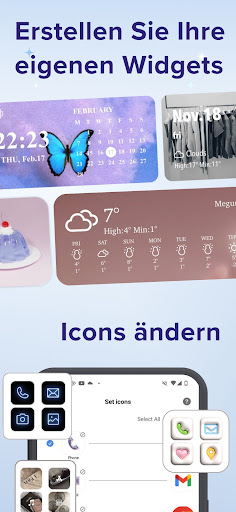 WidgetClub: Widget, Icon,Theme Bildschirmfoto 7
