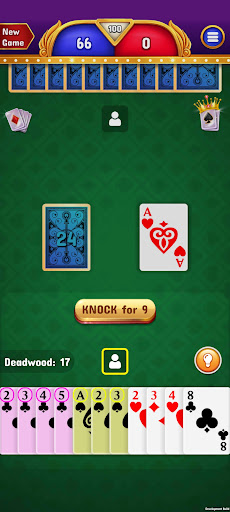 Gin Rummy - Classic Cards Game Bildschirmfoto 4