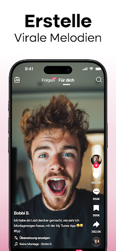 MyTunes: KI-Musik-Generator Bildschirmfoto 1