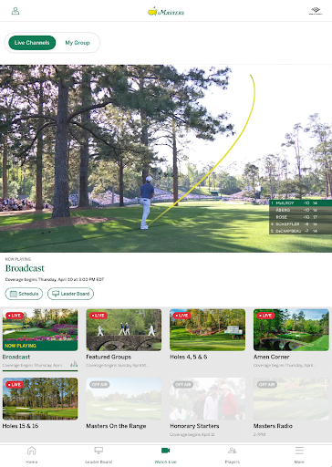 The Masters Golf Tournament Bildschirmfoto 20