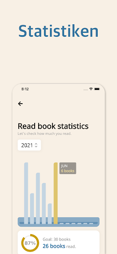 Bookmory - mehr Bücher lesen Bildschirmfoto 4