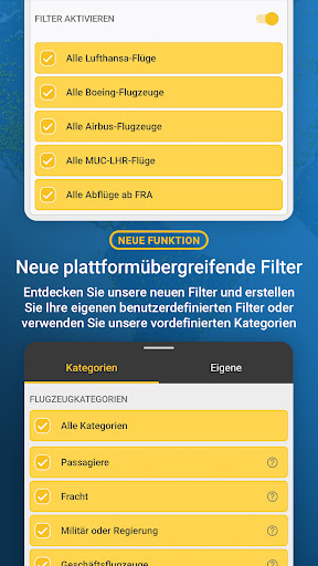 Flightradar24 - Flight tracker Bildschirmfoto 6