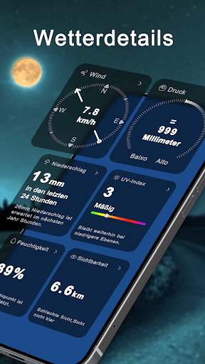 Live-Wetter & Regenradar Bildschirmfoto 3