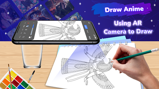 Draw Anime: Paint & Sketch App Bildschirmfoto 8
