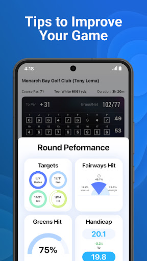 18Birdies Golf GPS Rangefinder Bildschirmfoto 1