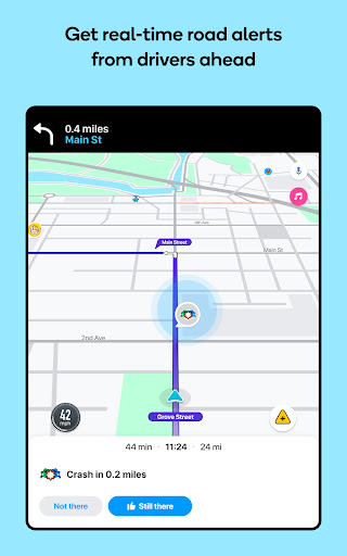 Waze Navigation und Verkehr Bildschirmfoto 3