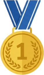 Rang 1 medal