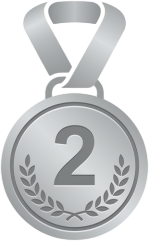Rang 2 medal